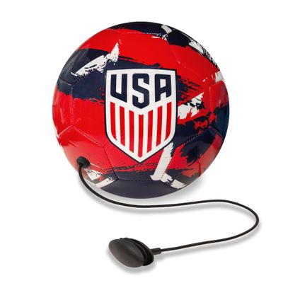 Icon Sports Official Licensed International Clubs Size 5 Training Soccer Ball | U.S. Soccer, Navy