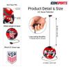 Icon Sports Official Licensed International Clubs Size 5 Training Soccer Ball | U.S. Soccer, Navy view 3