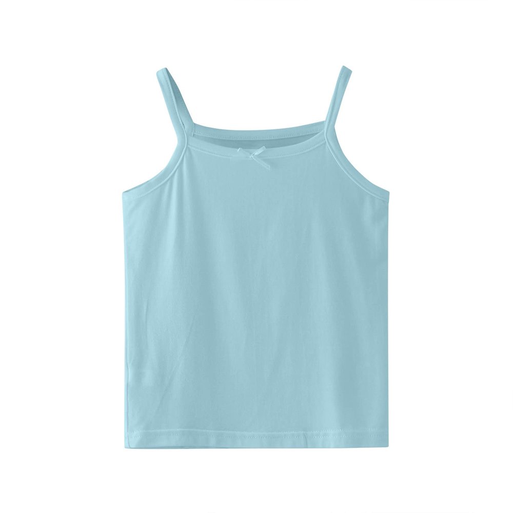 Betadog Girls' Undershirt Girls' Cotton Tank Tops Camisoles Toddler Kids Cotton Undershirts for Dance (Green, 2-3 Years)
