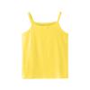 Betadog Girls' Undershirt Girls' Cotton Tank Tops Camisoles Toddler Kids Cotton Undershirts for (Yellow, 5-6 Years) view 1