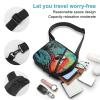 GFLFMXZW Colorful Parrot Cross Chest Bag Crossbody Backpack for Women Men Sling Bag Travel Hiking Daypack view 3