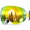 YOZISS Ski Goggles Men Women,OTG Snowboard Goggles Over Glasses,Anti Fog Winter Sports Goggles for Snowboard Snowmobile view 1