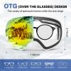 YOZISS Ski Goggles Men Women,OTG Snowboard Goggles Over Glasses,Anti Fog Winter Sports Goggles for Snowboard Snowmobile view 3