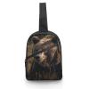 GFLFMXZW Bear On The Grass Cross Chest Bag Crossbody Backpack for Women Men Sling Bag Travel Hiking Daypack view 1
