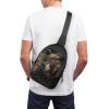GFLFMXZW Bear On The Grass Cross Chest Bag Crossbody Backpack for Women Men Sling Bag Travel Hiking Daypack view 2