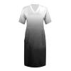 Plus Size Dresses for Curvy Women Oversize T Shirt Midi Dress Loose Short Sleeve V Neck Beach Dress Casual Tshirt Dress Trendy Lounge Elegant Casual Dresses Womens Comfy Club Dress Homecoming Dresses view 2