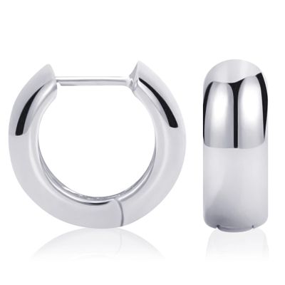 14K Gold Plated Sterling Silver Enamel Color Huggie Hoop Earrings for Women  Wide Range of Vibrant Color Options Available