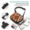GFLFMXZW Cartoon Floral Pattern Cross Chest Bag Crossbody Backpack for Women Men Sling Bag Travel Hiking Daypack view 3