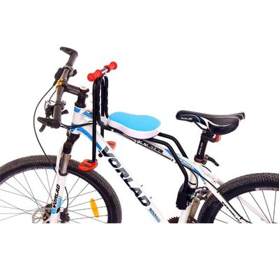 JOEUQK Bike Front Child Seat, Child Bike Seat Child Bike Saddle Detachable Child Front Seat with Pedal and Handle Suitable for Children 2-6 Years