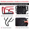 JOEUQK Baby Bicycle Seat Rear,Child Bike Seat Saddle Rack for Toddlers Safely Support Back Rest with Protective Railing Armrest and Pedal for Children 0-6 Years view 3