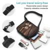 GFLFMXZW Baseball on Wooden Cross Chest Bag Crossbody Backpack for Women Men Sling Bag Travel Hiking Daypack view 3