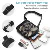 GFLFMXZW Skull Together Cross Chest Bag Crossbody Backpack for Women Men Sling Bag Travel Hiking Daypack view 3
