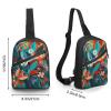 GFLFMXZW Interesting Pictures Cross Chest Bag Crossbody Backpack for Women Men Sling Bag Travel Hiking Daypack view 2