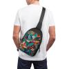 GFLFMXZW Interesting Pictures Cross Chest Bag Crossbody Backpack for Women Men Sling Bag Travel Hiking Daypack view 4