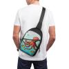 GFLFMXZW Giant Octopus Cross Chest Bag Crossbody Backpack for Women Men Sling Bag Travel Hiking Daypack view 4