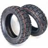 Srutueo 10 Inch Tubeless Electric Scooter Tire,80/65-6 Tire,10X3.0-6 E-Bike Explosion-Proof Rubber Tires,Off-Road Tire, Black view 2