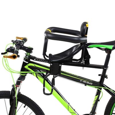 JOEUQK Child Bike Seat, Adjustable Distance and Thick Cushion Padded Seat Belt for 2-6 Year Old Child Seat - for Mountain Bikes, Hybrid Bikes,Fitness Bikes