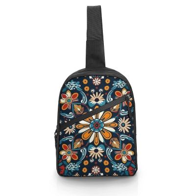 GFLFMXZW Bold Colors Cross Chest Bag Crossbody Backpack for Women Men Sling Bag Travel Hiking Daypack
