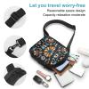 GFLFMXZW Bold Colors Cross Chest Bag Crossbody Backpack for Women Men Sling Bag Travel Hiking Daypack view 3