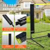VEVOR Badminton Net, Height Adjustable Volleyball Net, 10ft Wide Foldable Pickleball Net, Portable Easy Setup Tennis Net Set with Poles, Stand and Carry Bag, for Kids Backyard Game Indoor Outdoor Use view 4