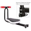 JOEUQK Child Bike Seat, Bicycle Child's Seat Bicycle Safe-T-Seat Mountain Bicycle Child Front Seat Back Child Baby Safe Seats for Bike and Electric Bicycle, Black with Handle view 2