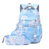 Backpack for Girls Kids Backpacks with Lunch Box Elementary Middle High School Backpacks Students Bookbag Set School Bags for Teens Girls (Sky Blue) view 1