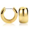 14K Gold Plated Sterling Silver Enamel Color Huggie Hoop Earrings for Women  Wide Range of Vibrant Color Options Available view 1