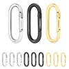 12Pack Oval Large Carabiner Clip, Metal Spring Snap Hooks Keyrings Clip for Paracord Keychain Lanyard, Car Key Rings, Pets Collar Buckles, Purse Keychain Replacement (Assorted) view 1