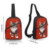 GFLFMXZW Cat Cross Chest Bag Crossbody Backpack for Women Men Sling Bag Travel Hiking Daypack view 3