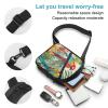 GFLFMXZW Tropical Plants And Parrots Cross Chest Bag Crossbody Backpack for Women Men Sling Bag Travel Hiking Daypack view 3