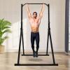 banborba Triangular Pull Up Station, Adjustable Height Strength Training Workout Equipment, Foldable Horizontal Bar, Power Tower Pull Up Bar Stand for Home Gym, 440LBS view 2