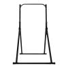 banborba Triangular Pull Up Station, Adjustable Height Strength Training Workout Equipment, Foldable Horizontal Bar, Power Tower Pull Up Bar Stand for Home Gym, 440LBS view 4