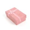 AKOAK 2 Pcs Jewelry Gift Box, Cardboard Paper Jewelry Boxes with Ribbon Bowknot for Display Earrings, Necklaces, Rings, Bracelets, Empty Gift Cases for Anniversaries, Weddings, Birthdays (Pink) view 1