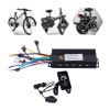 36V 48V 750W-1200W Electric Bicycle Brushless Controller Kit E-Bicycle Brushless Controller with LCD Display Color Screen Kit Electric Bicycle Motor Controller for Electric Scooter E-Bike (Black, 48V) view 1