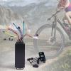 36V 48V 750W-1200W Electric Bicycle Brushless Controller Kit E-Bicycle Brushless Controller with LCD Display Color Screen Kit Electric Bicycle Motor Controller for Electric Scooter E-Bike (Black, 48V) view 2