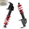 Front Golf Cart Shock Absorbers Heavy Duty with Springs Compatible with 2007-2016 Yamaha Drive G29 Gas & Electric Golf Carts Passenger and Driver Side Replace# JW2-F3390-00-00 JW2-F3350-00RED view 1