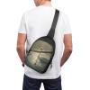 GFLFMXZW Swan in Water Cross Chest Bag Crossbody Backpack for Women Men Sling Bag Travel Hiking Daypack view 2
