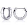 14K Gold Plated Sterling Silver Enamel Color Huggie Hoop Earrings for Women  Wide Range of Vibrant Color Options Available view 4