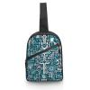 GFLFMXZW Puzzle Pieces Cross Chest Bag Crossbody Backpack for Women Men Sling Bag Travel Hiking Daypack view 1