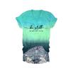 MOGUI Be Still and Know That I Am God Shirt Women Be Still and Know That I Am God Tshirt Jesus Shirts for Women Fun Funny Casual Loose Top, 5X-Large, Grass view 1