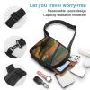 GFLFMXZW Brook Trout Fly Fishing Cross Chest Bag Crossbody Backpack for Women Men Sling Bag Travel Hiking Daypack view 4