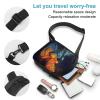 GFLFMXZW Fire And Water Phoenix Cross Chest Bag Crossbody Backpack for Women Men Sling Bag Travel Hiking Daypack view 3
