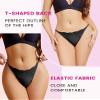 PEASLIM G-String Thongs for Women Lace Thongs Black Thongs for Women Panties view 4
