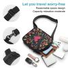 GFLFMXZW Colorful Heart Cross Chest Bag Crossbody Backpack for Women Men Sling Bag Travel Hiking Daypack view 3