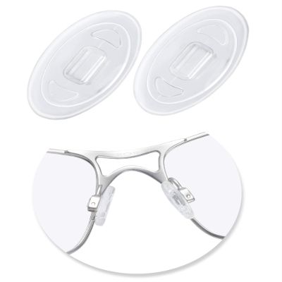 Glintbay Nosepads for Burberry BE3147-58 Sunglasses - Clear