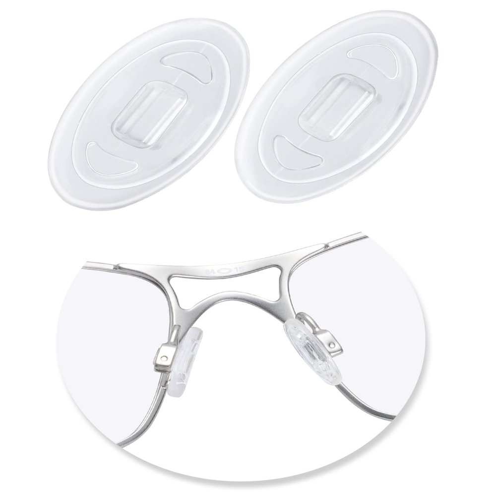 Glintbay Nosepads for Burberry BE3147-58 Sunglasses - Clear