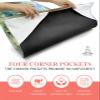 Futuregrace Yoga Towel with Corner Pockets Welcome Home Sweet Gome Sunflower Sweat Absorbent Lightweight Hot Yoga Towels 26"x70" Soft Yoga Blanket forGym Fitness Workout view 3