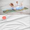 Futuregrace Yoga Towel with Corner Pockets Welcome Home Sweet Gome Sunflower Sweat Absorbent Lightweight Hot Yoga Towels 26"x70" Soft Yoga Blanket forGym Fitness Workout view 4