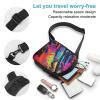 GFLFMXZW Colorful Paint Cross Chest Bag Crossbody Backpack for Women Men Sling Bag Travel Hiking Daypack view 3