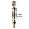 Mitoydoe Presta Valve Core,Anodized Alloy Presta Valve Caps for Tubeless Road & MTB Bike Works w/Stan's, Vittoria, Continental, No-Leak Replacement Presta and Valve Cor B view 4